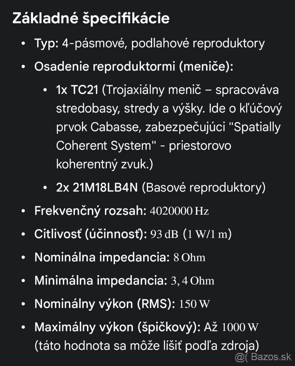 Cabasse Pacific 600 Evolution | Mahagon | TOP STAV - 10