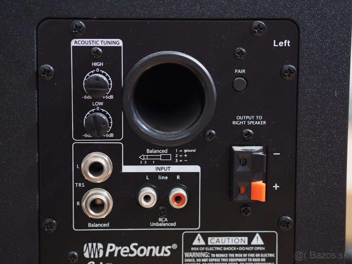 Aktívne štúdiové monitory PreSonus Eris E4.5BT s Bluetooth - 10