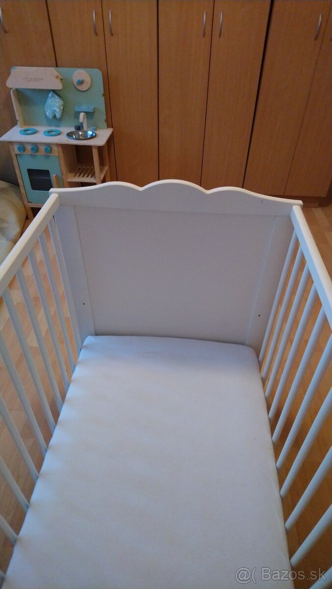 Biela postielka pre babatko ikea - 10