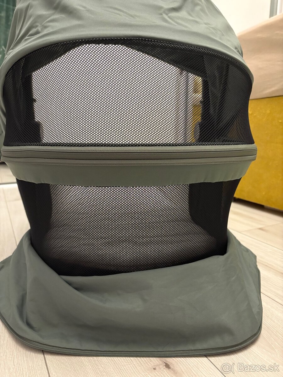 Cybex priam 4.0 lux carry cot vanička leaf green - 10