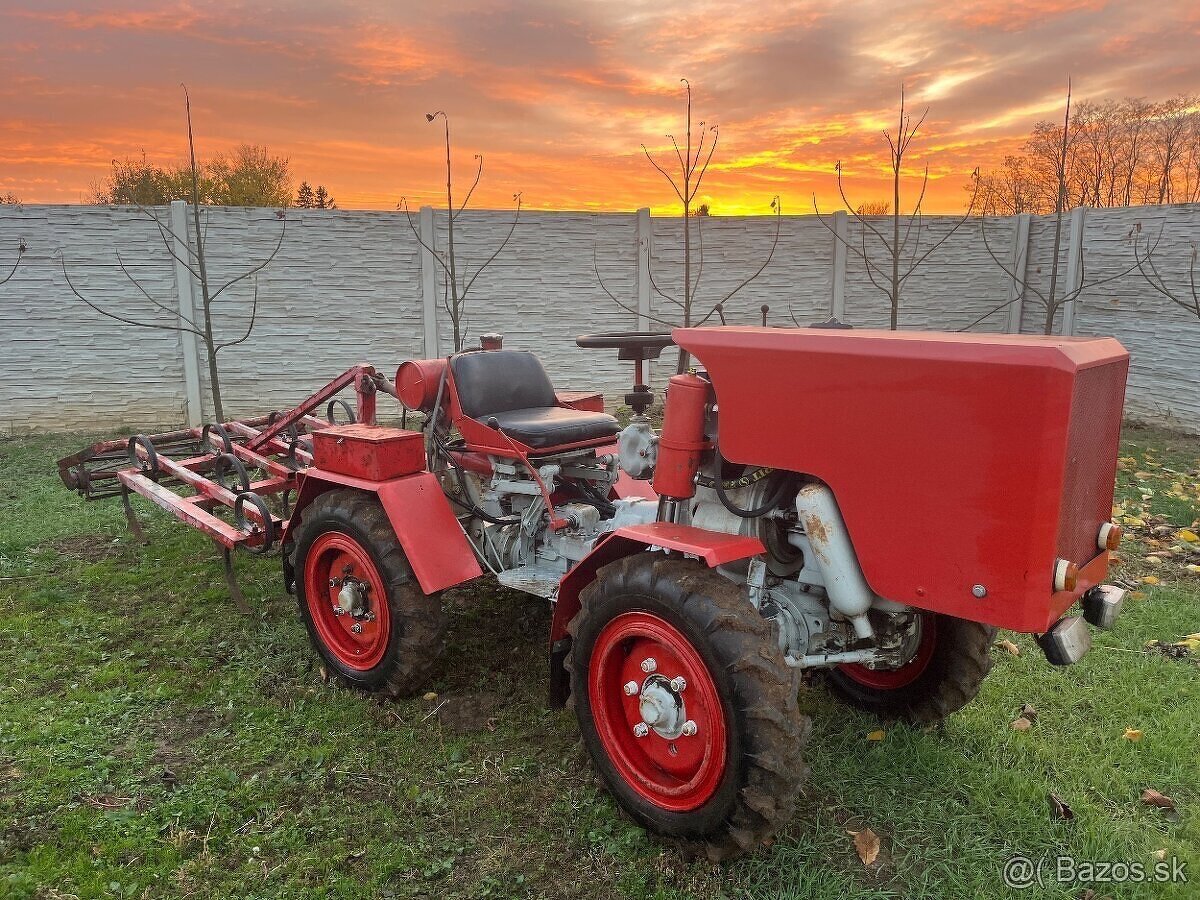 Malotraktor 4X4 Tatra 805 1.7 + kultivator - 10