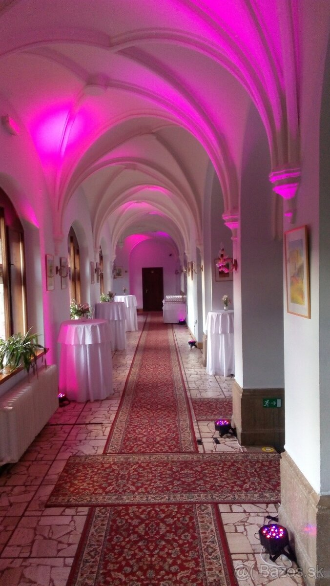 Osvetlenie, plazivý dym, iskry - 10