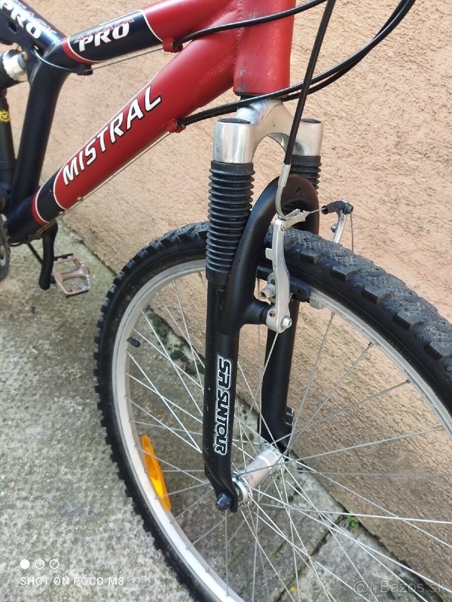Bicykel horský celoodpruzeny Mistrál attack pro - 10