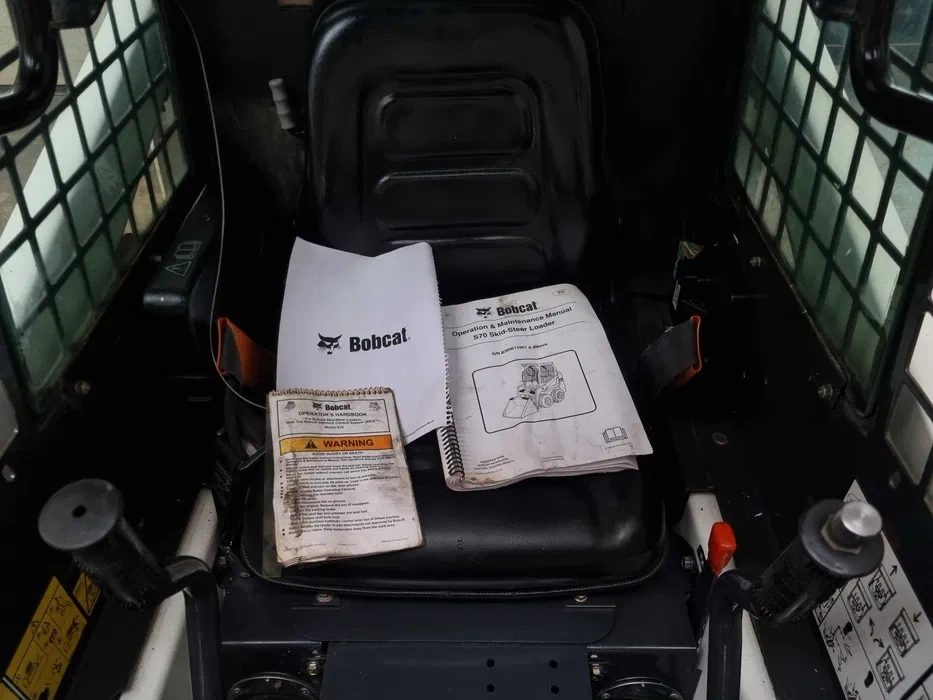 Šmykom riadený nakladač BOBCAT S70 Dovezený z Nórska 2018 Vý - 10
