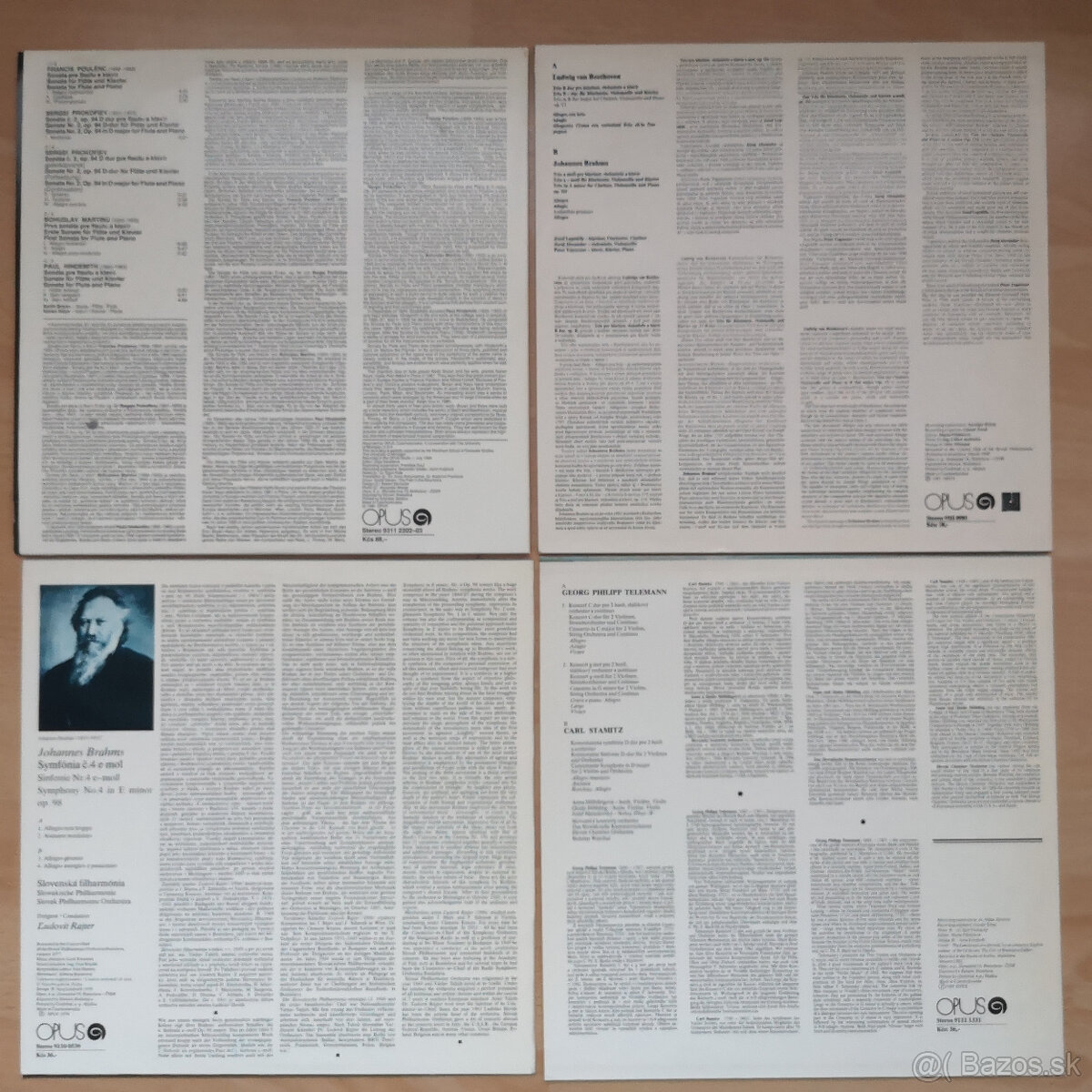 Predám neprehraté LP platne OPUS vydané pred rokom 1990 - 10