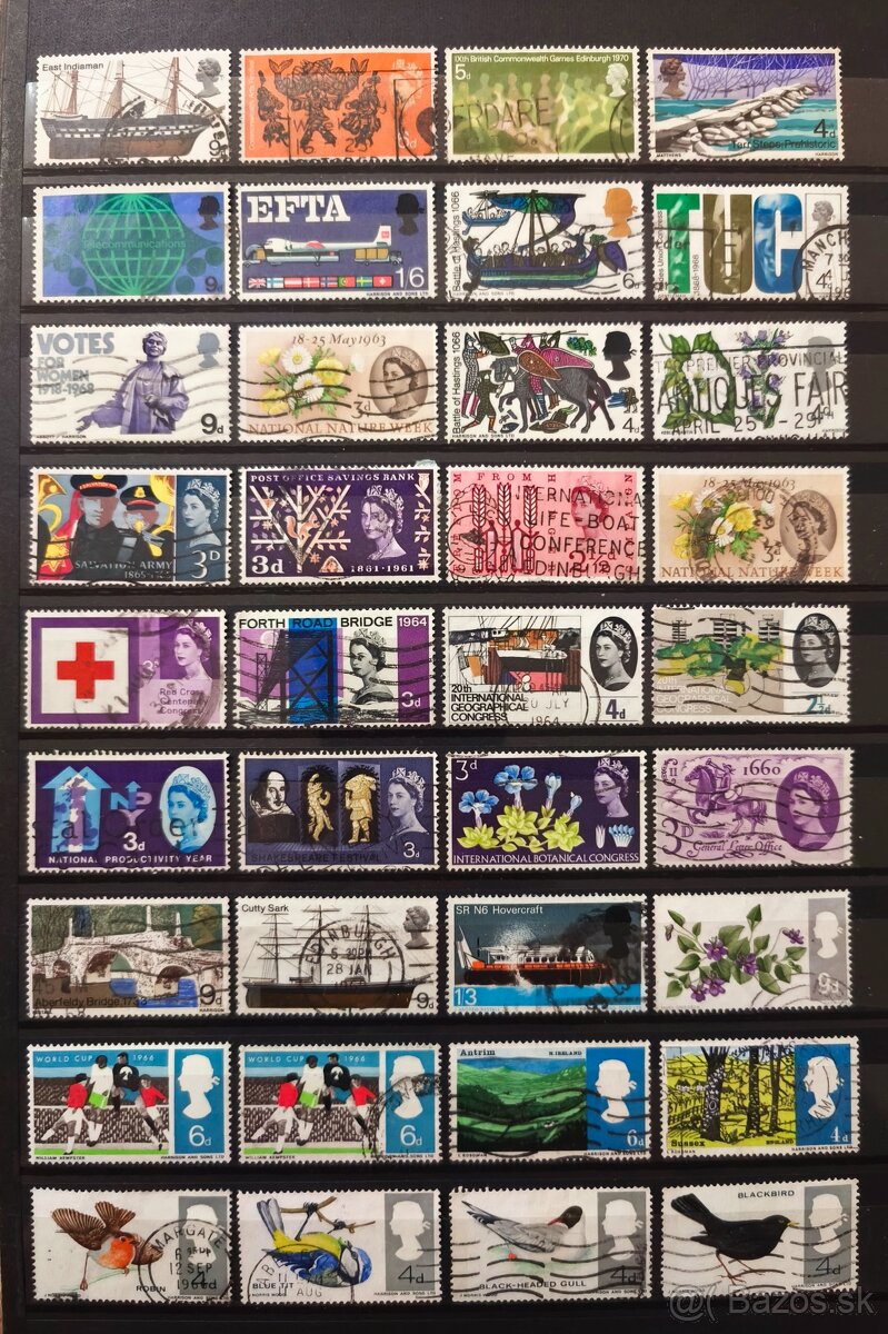 Známky Veľká Británia - 10