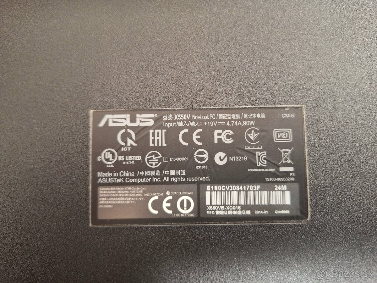 Asus X550V - 10