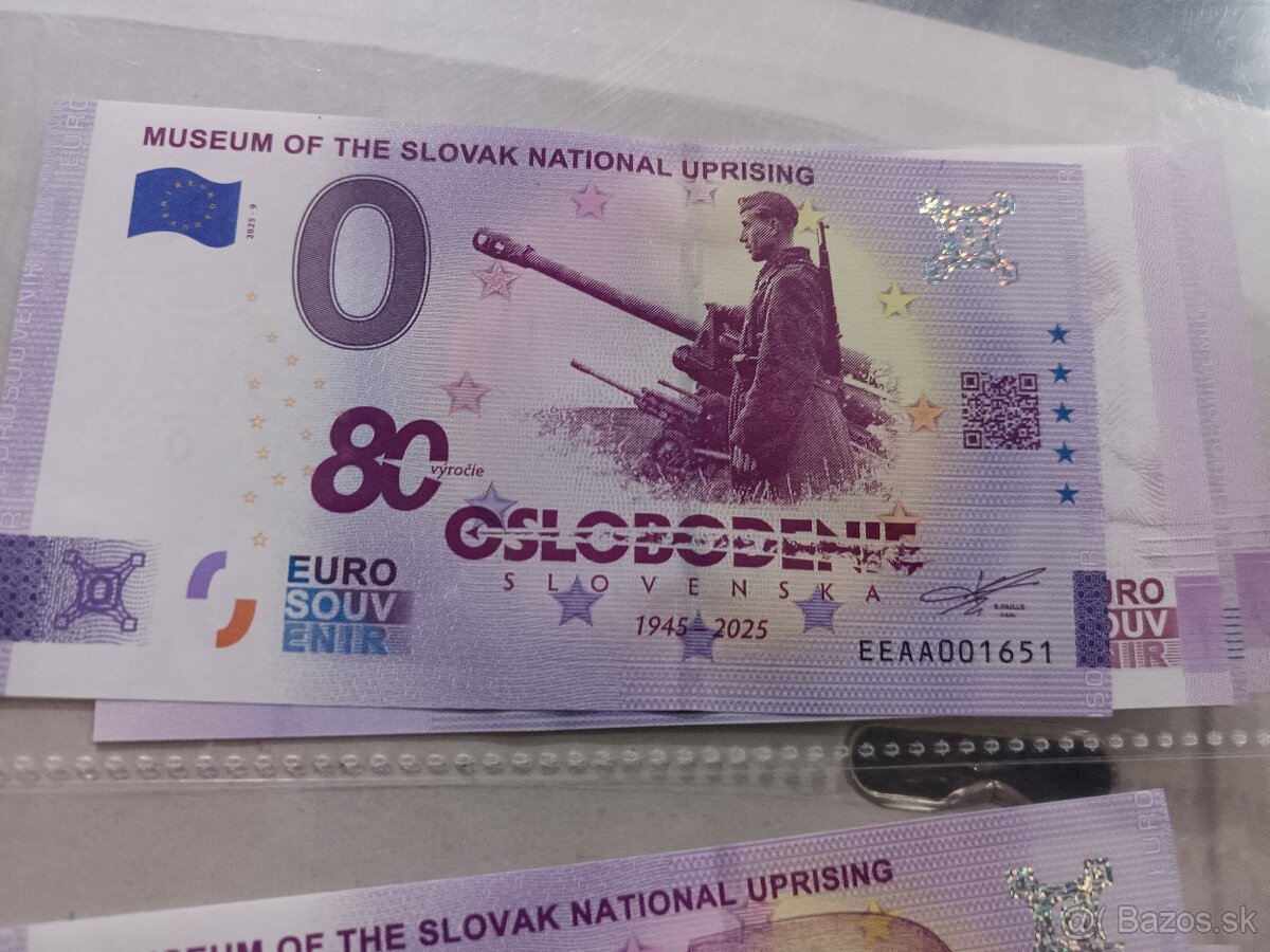 0 euro bankovky - 10
