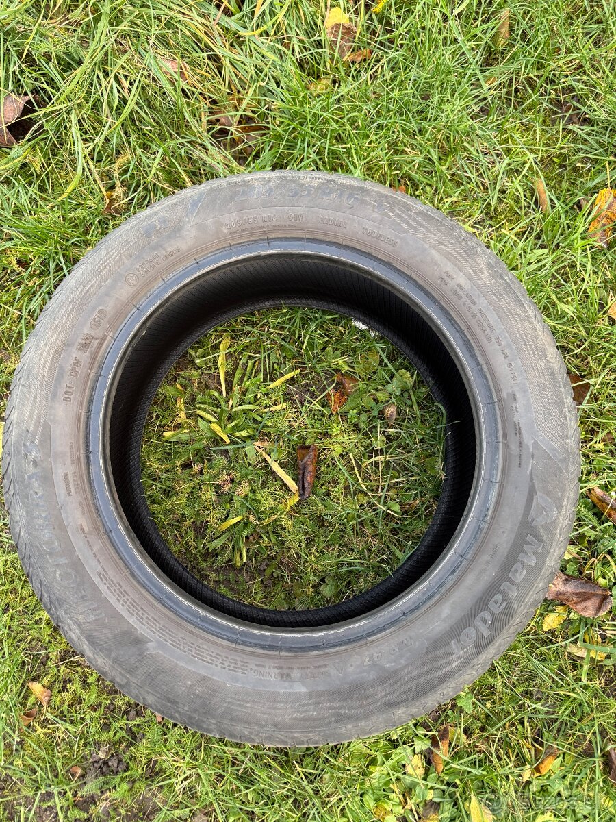 Predám originálne VW disky R16 5×112 + zimné a letné pneu - 10