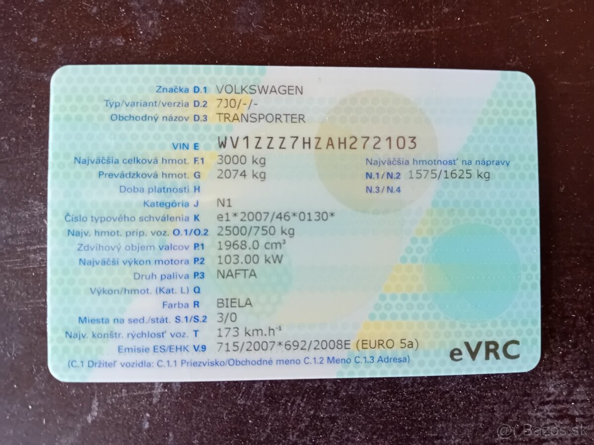 Transporter T5 2.0 tdi 103kw long rok 2010 DOHODA ... - 10