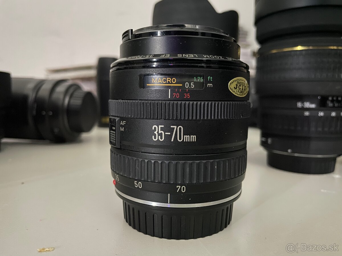 Predám objektívy Cannon Sigma - 10