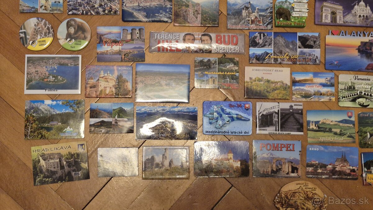 Predám všetky tieto magnetky - 10