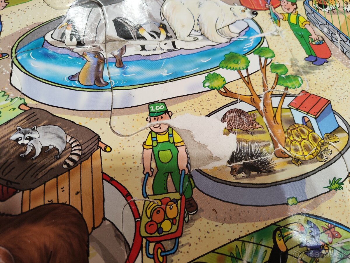 4x MAXI puzzle / podlahové pyzzle - 10