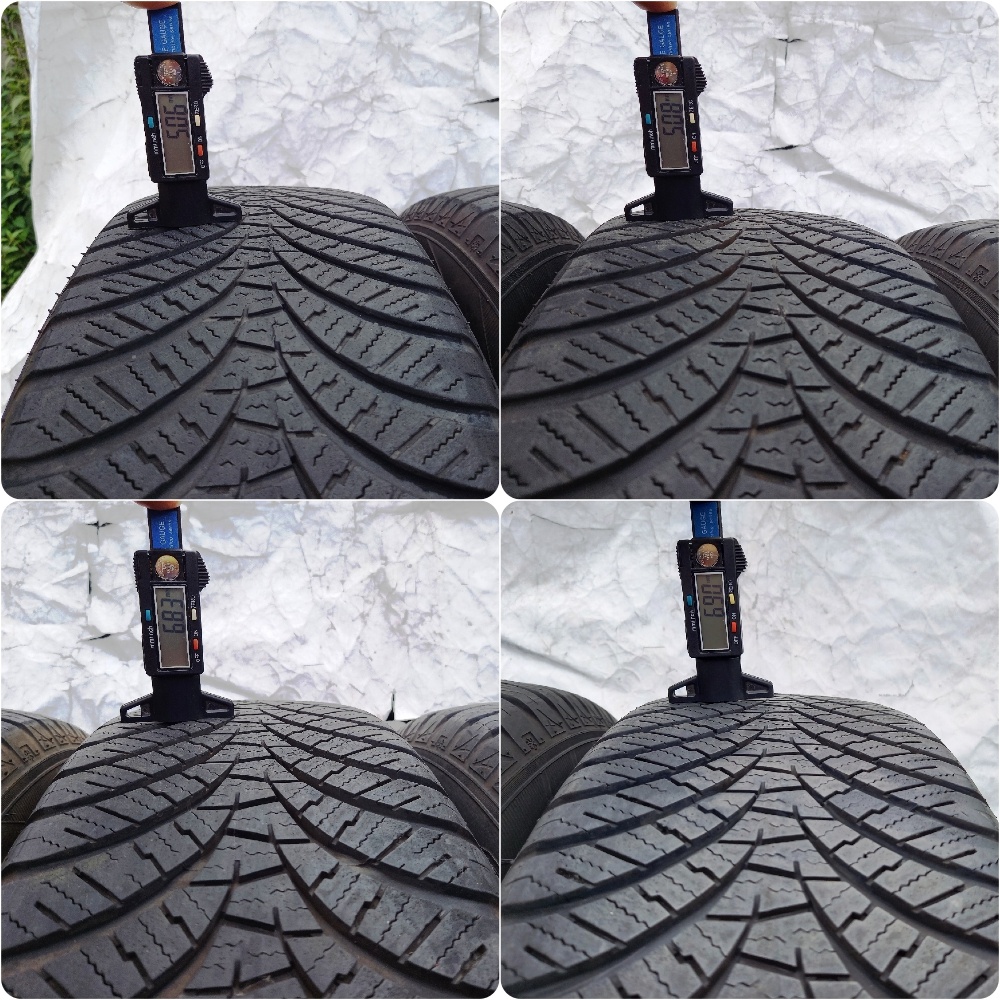 5x114.3 Originál Mazda Top Stav Pneu 225 65 R17 ZIMNÉ - 10