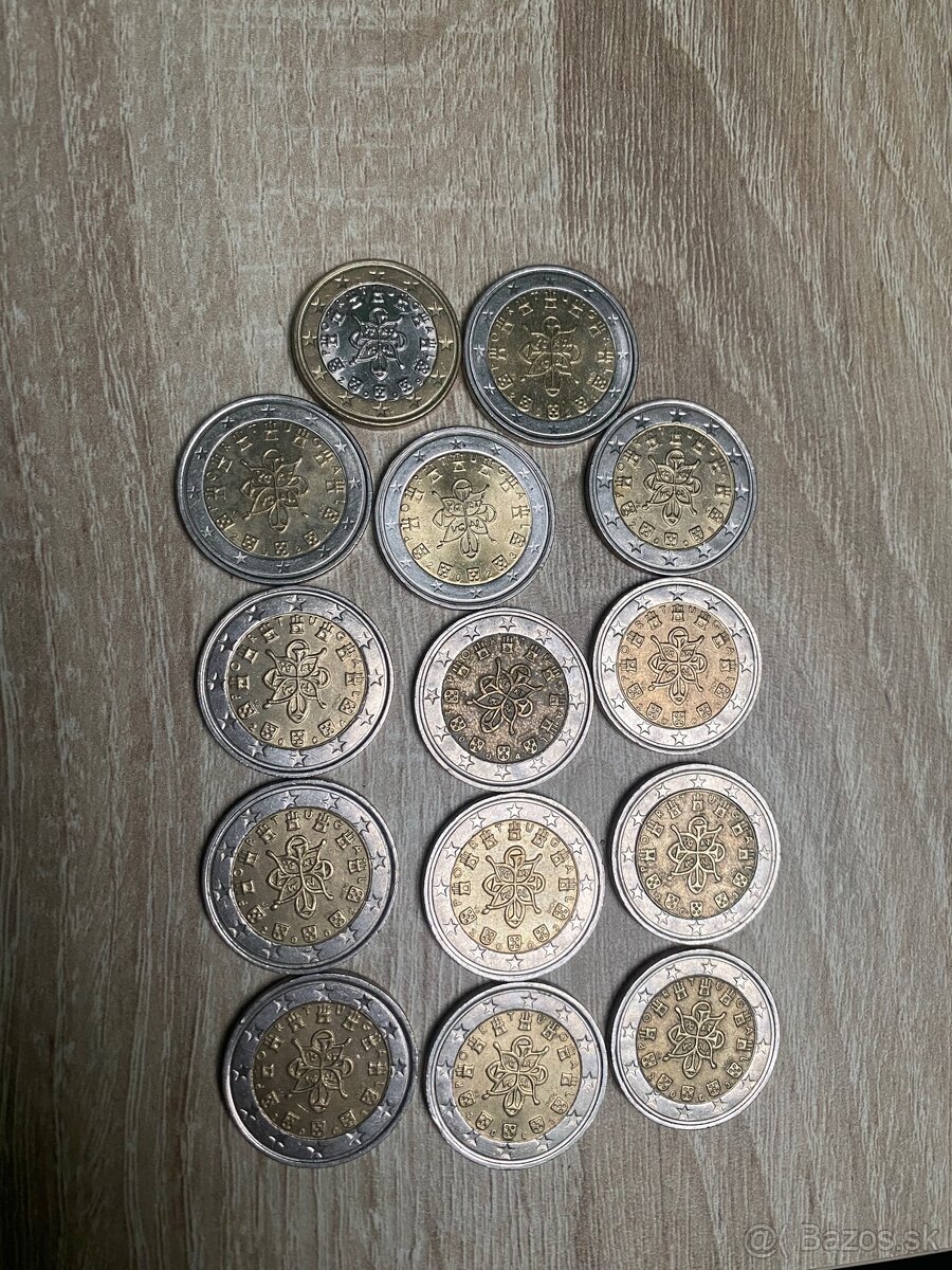 Predám 2€ mince - 10