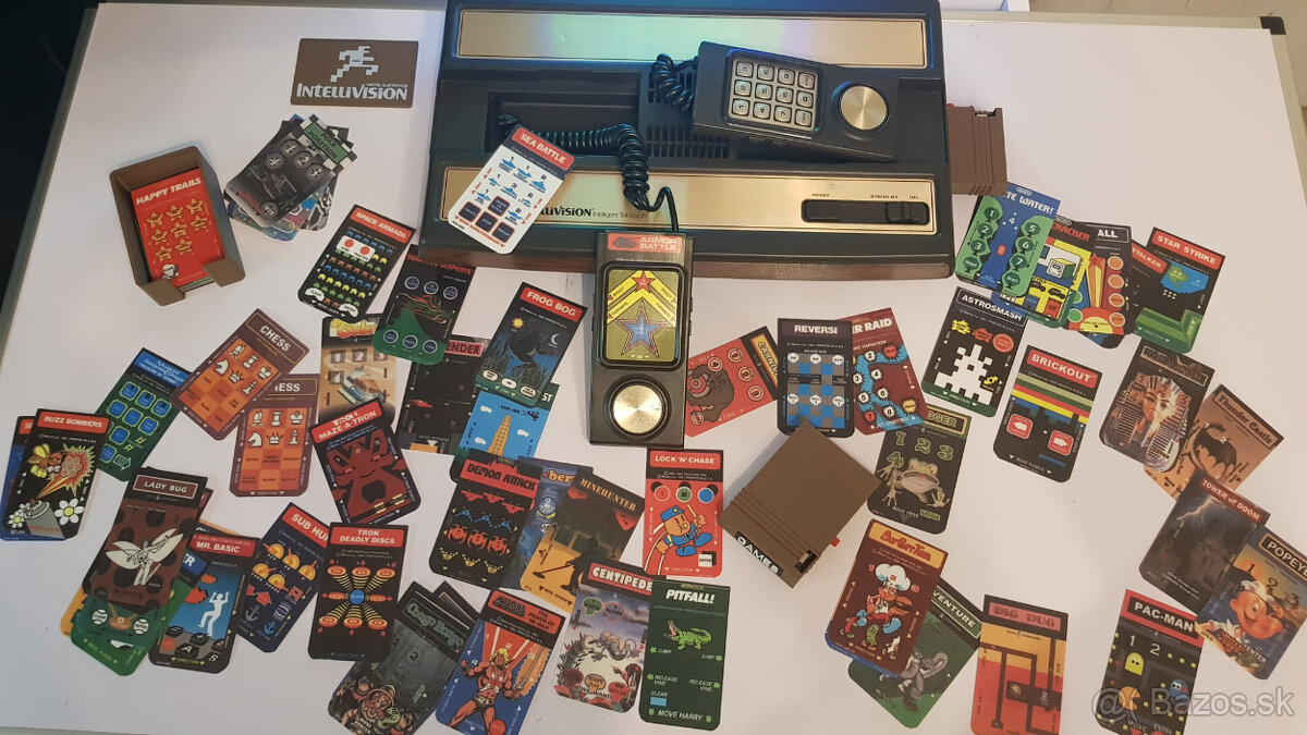 Intellivision multikarta – 130 hier + zoznam, manuál - 10