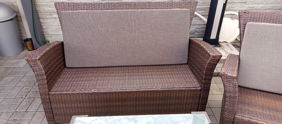 Sedenie z umelého ratanu - 10