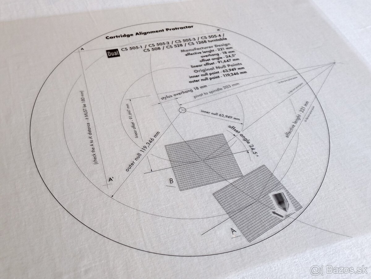 Gramofón DUAL CS505-3 (sn: 67074) - 10