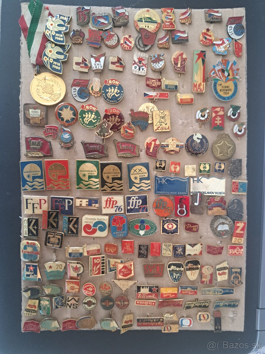 Predám odznaky 1 - 10