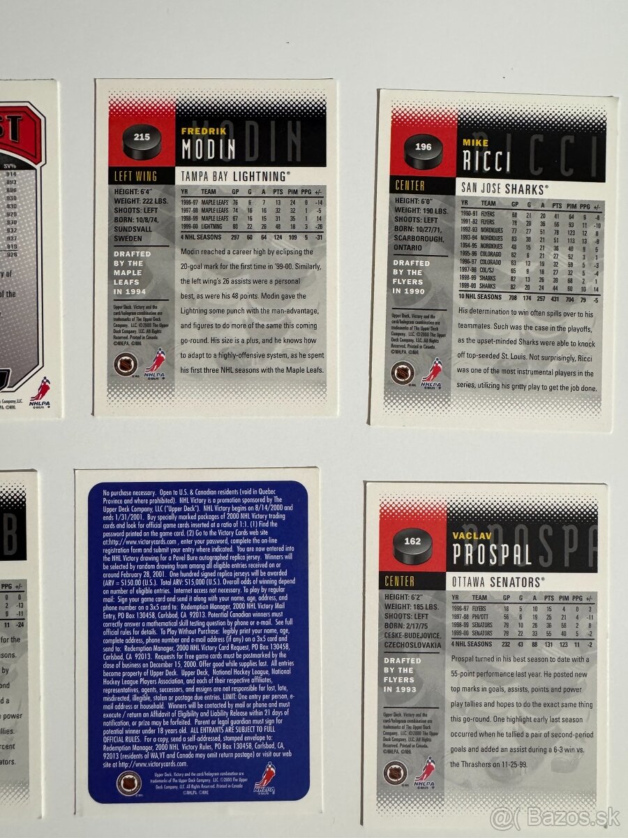 Hokejové Kartičky - Upper Deck Victory NHL 2002–03 - 10