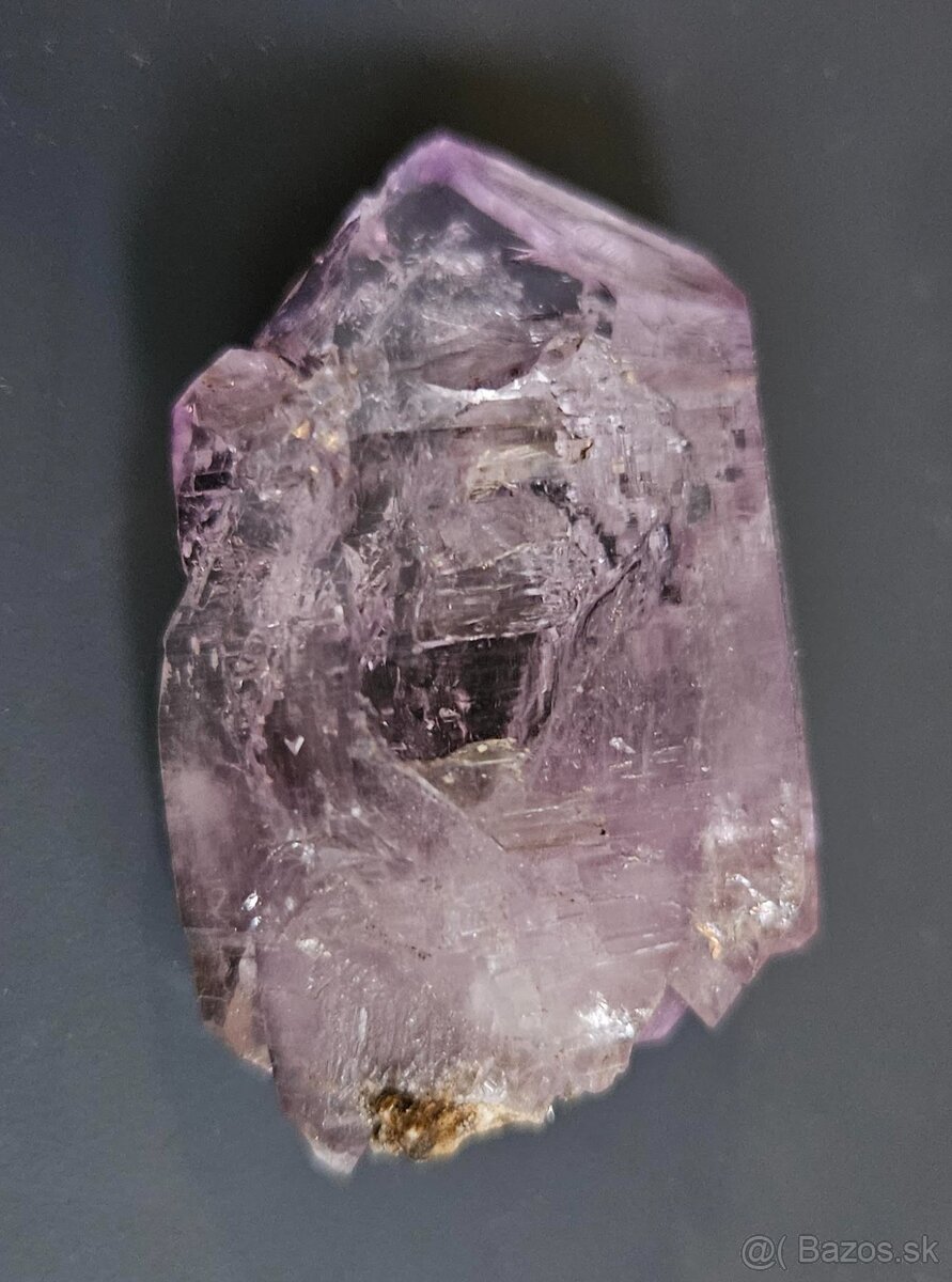 XX Ametyst kryštál s pohyblivou bublinou, Veracruz - Mexico - 10