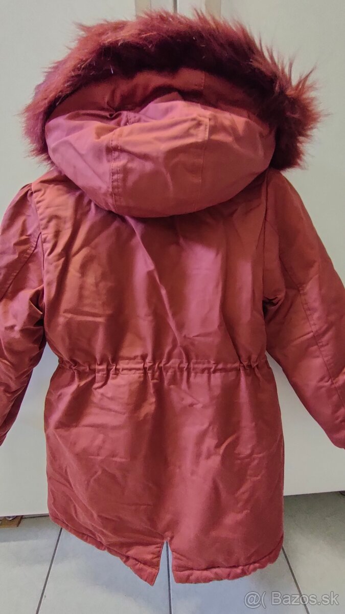 Zimný nepremokavý kabát parka 122 - 10