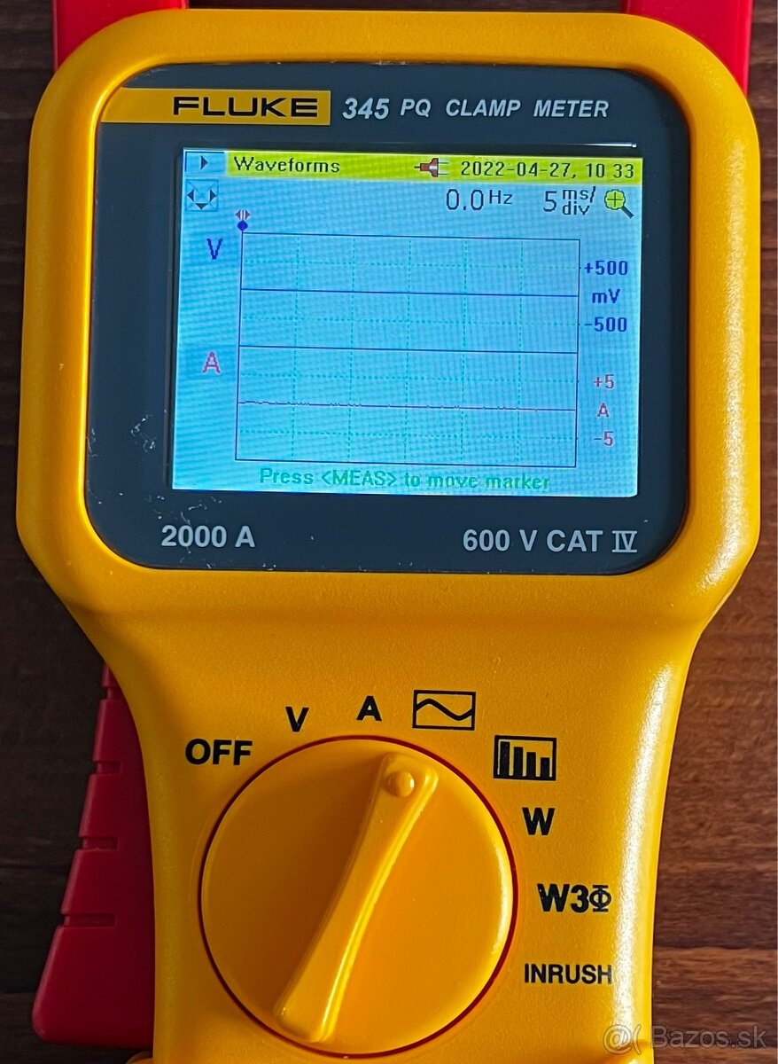 Aktuálne predam Fluke 345 - merač kvality el.energie - 10