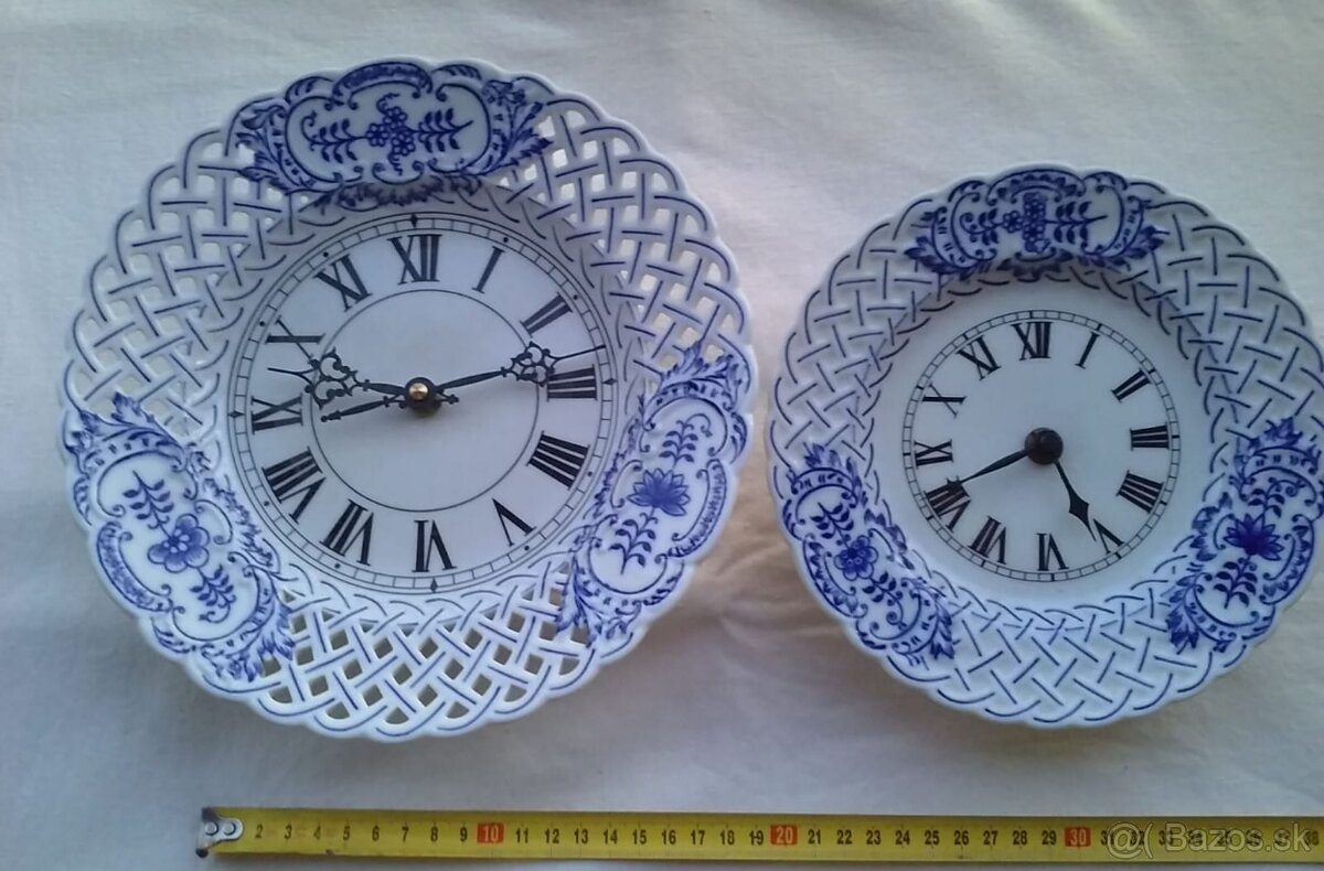 Cibulák Hodiny nástenné prelamované 27cm / plné 24 cm - 10