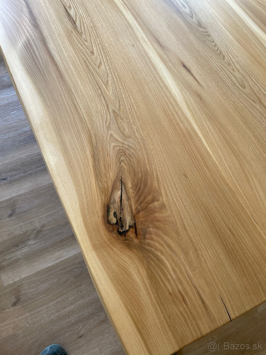 Predám brestový stôl 2250x900x75 mm - 10