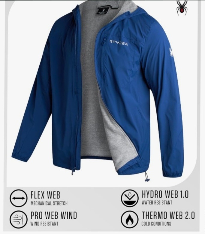 Spyder Performance Windbreaker Jacket XL-L - 10