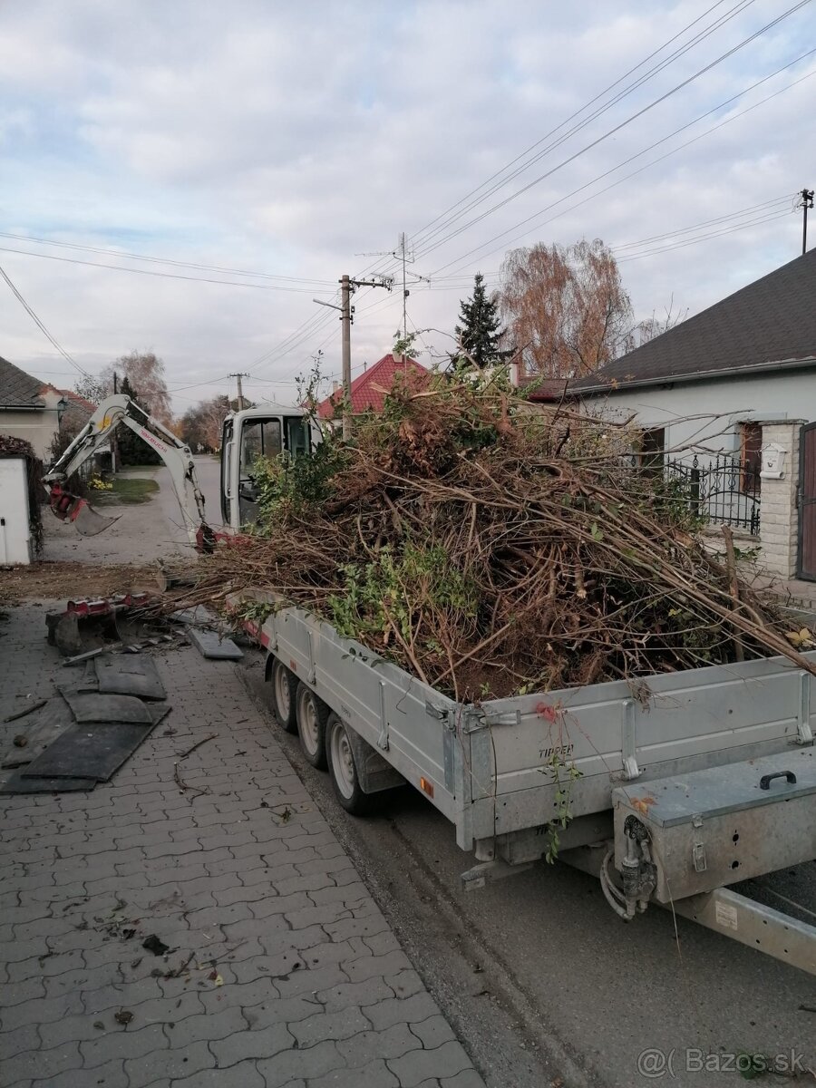 Zemné a výkopové práce s minibagrom - 10