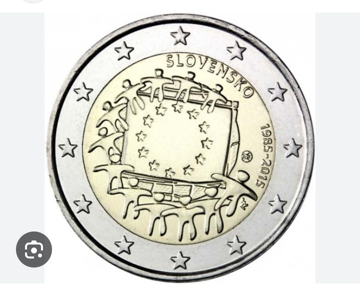 dvojeurové mince 2e - 10