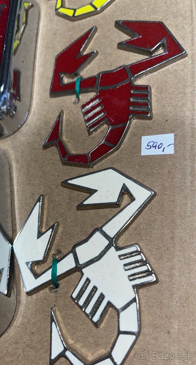 Nápisy Abarth, Fiat - 10