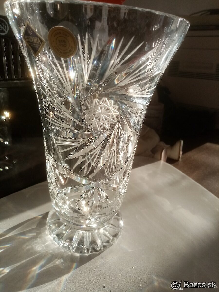 Krištálová váza - 10