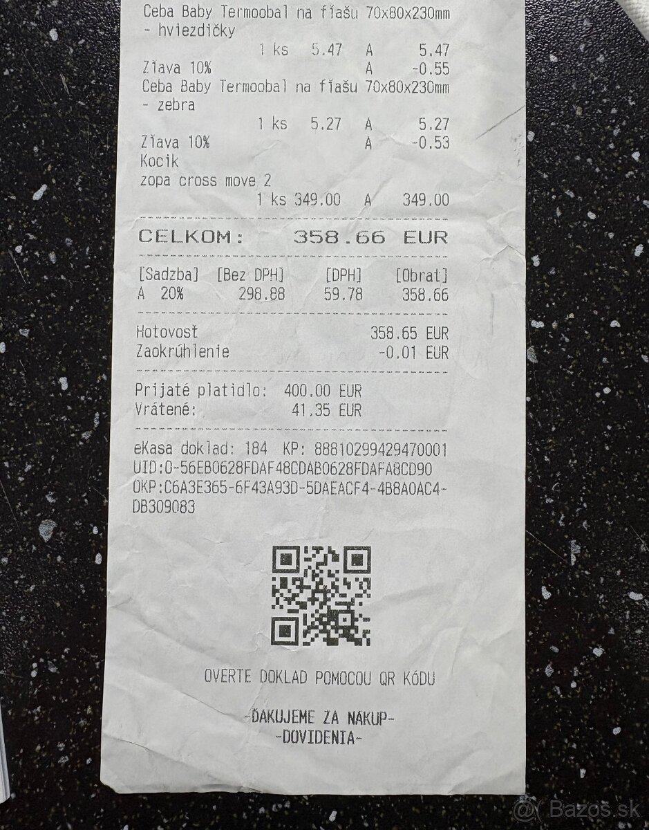 Zopa MOVE CROSS 2, Antique Green/Black, športový kočík - 10