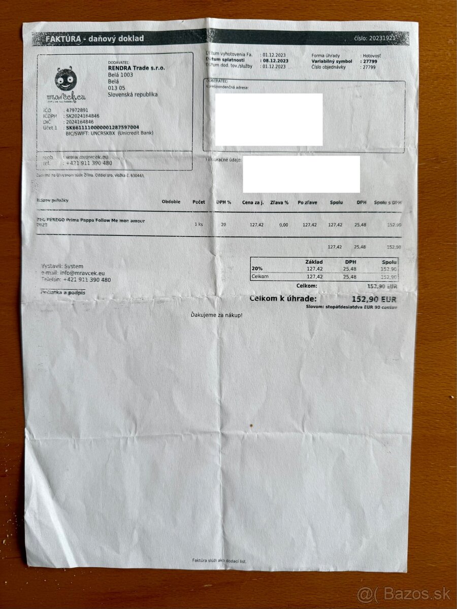 Prima Pappa Follow Me Mon Amour - 10