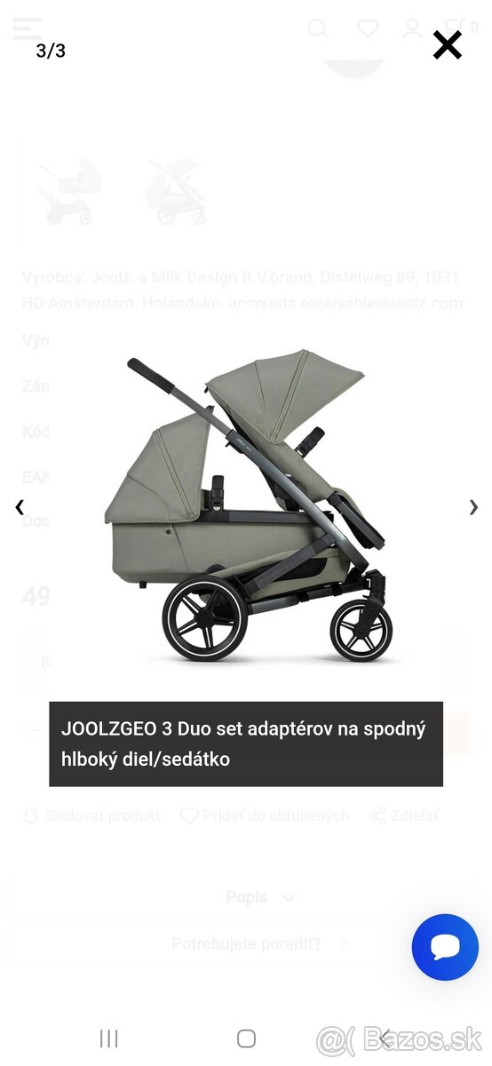 Kočik Joolz geo 3 šedý - 10