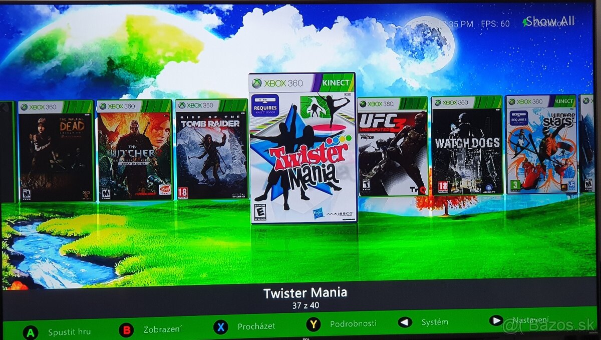 XBOX 360 RGH + kinect a 1 ovládačXBOX 360 RGH + kinect - 10