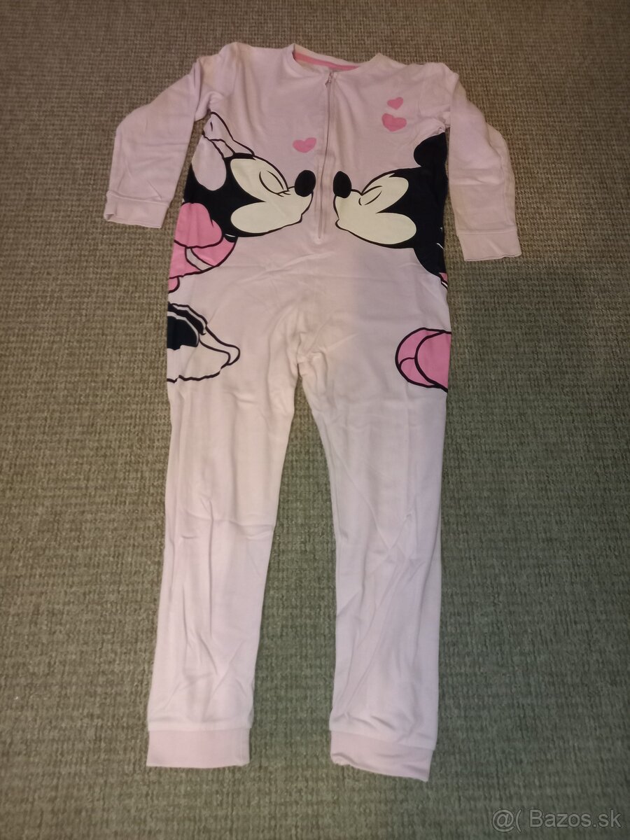 Dievčenské oblečenie veľkosť 134 - 140 - BALÍK 23 ks - 10