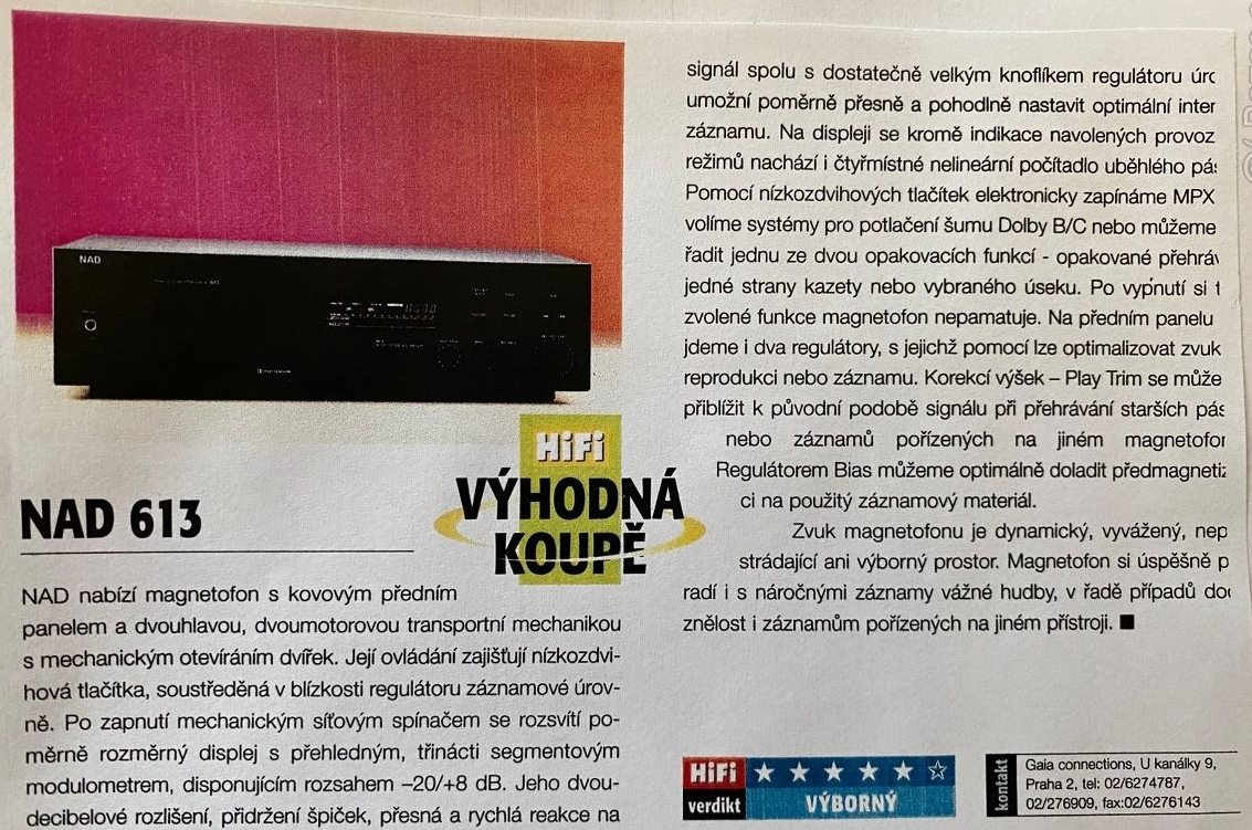 Predam kazetak 3x NAD a dvojdeck rozne - 10