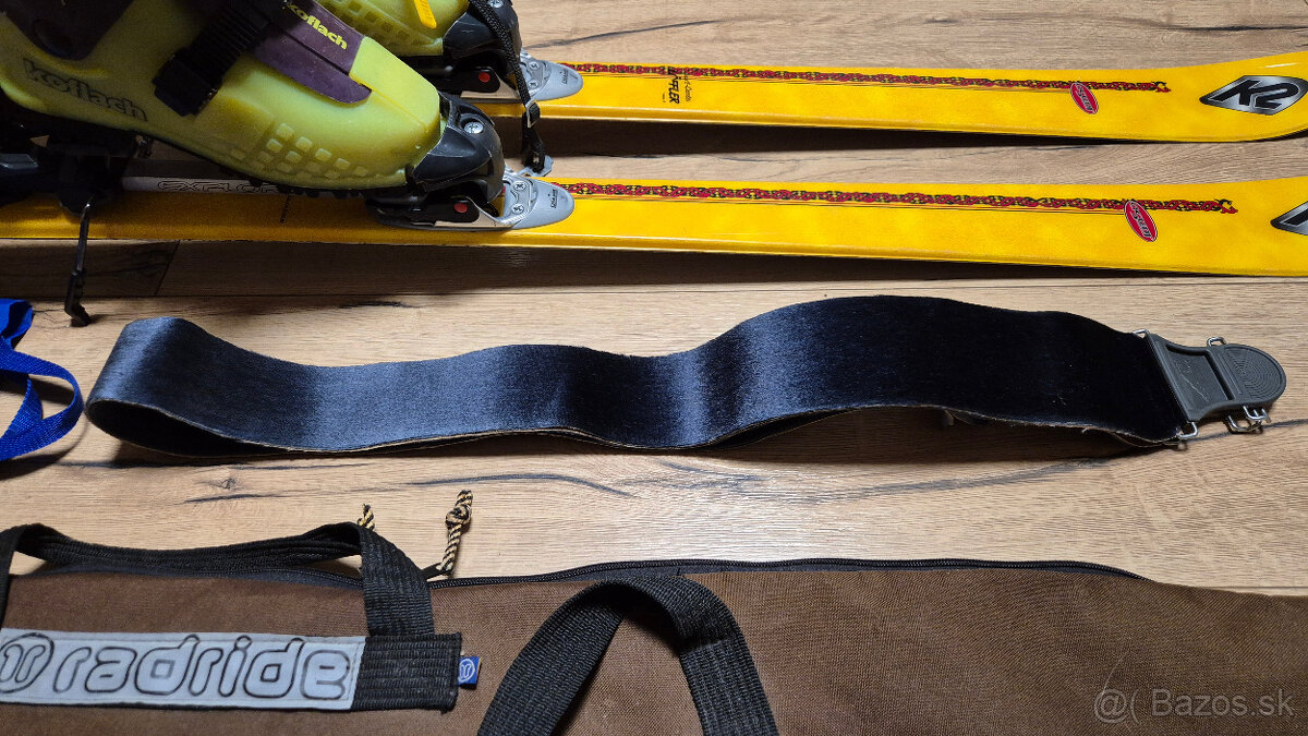 Predám 2x skialp set a viazanie s pásom + čiapka Swix gratis - 10