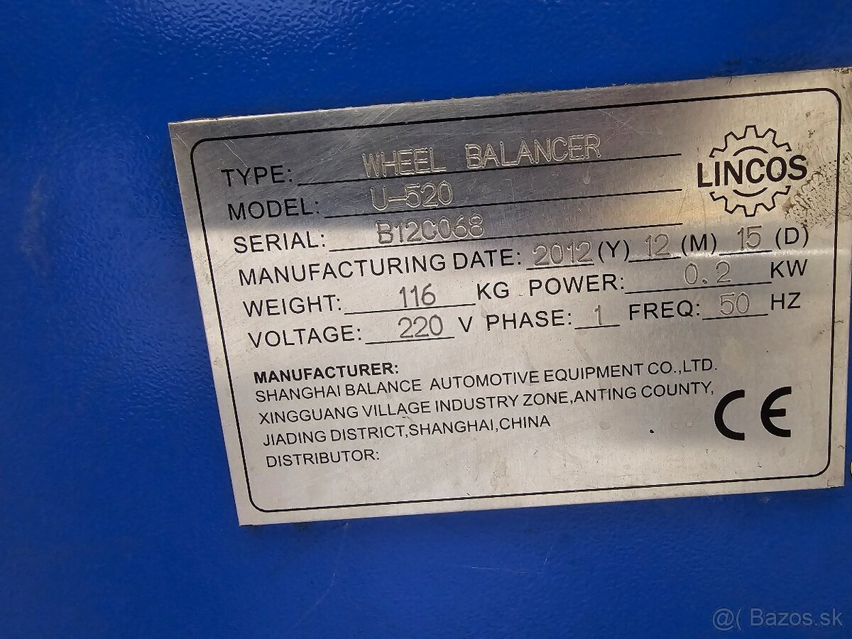 Prezúvačka + Vyvažovačka - 10