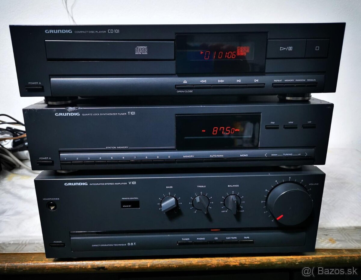 3.pásmové repro AJ basové 11", kábel CINCH. jvc, TEAC, son - 10