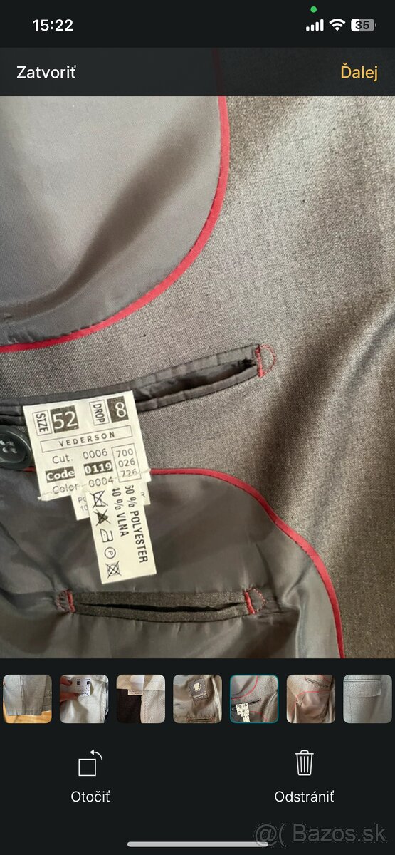 Elegantný oblek Armando Lucas - 10