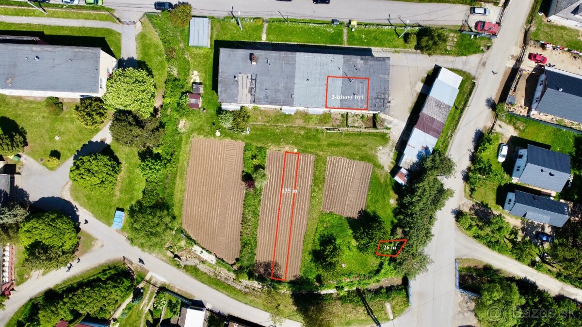 Na predaj 2 izbový byt s pozemkami, Jarovnice, Sabinov - 10