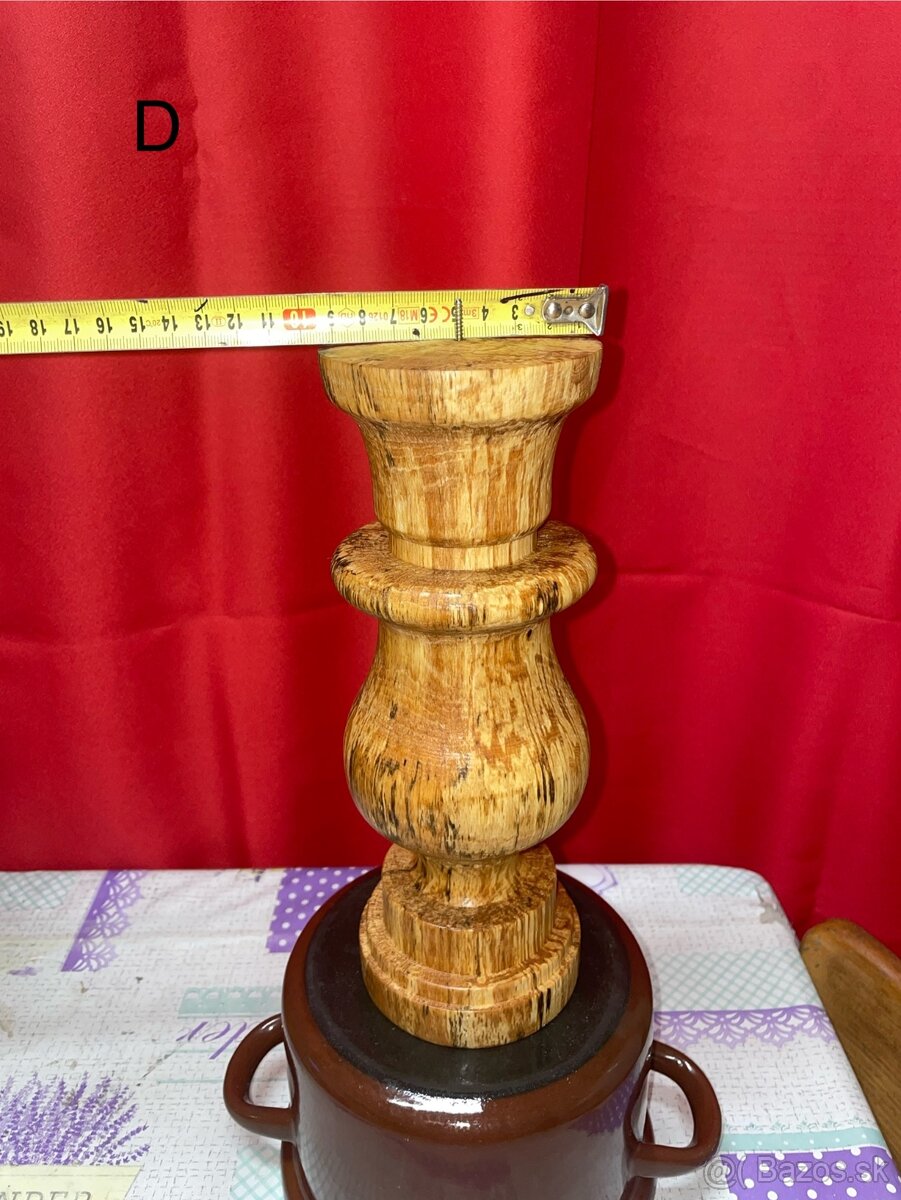 Drevené svietniky - 10