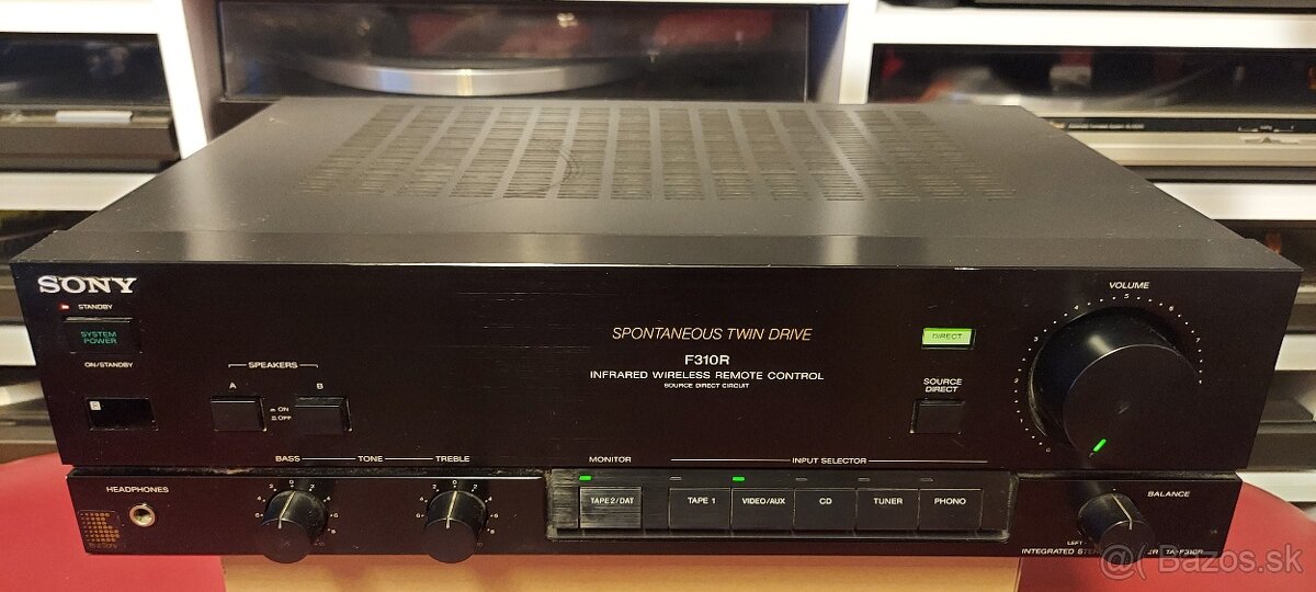 Predám zosilovače Sony a Akai - 10