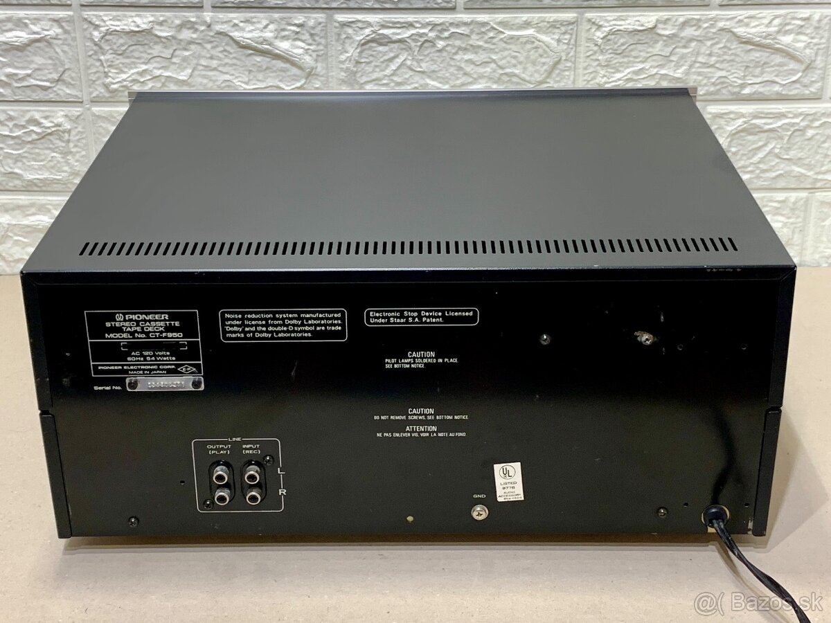 Pioneer CT-F950 …. Kazetový deck “Blue Line séria” - 10