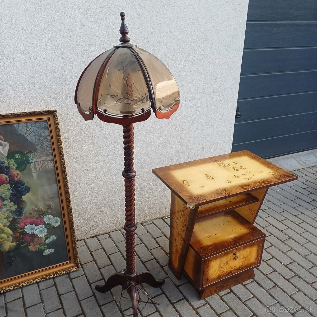 Predám stolík v retro štýle vintage - 10