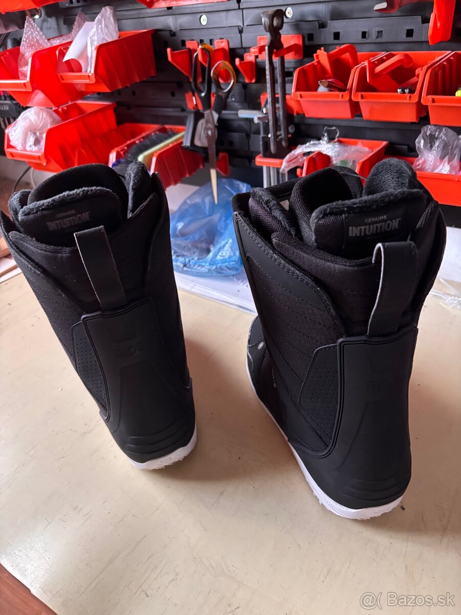 Snowboard s viazaním a topánkami RIDE - 10